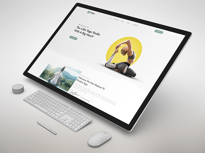 Yoga Website Re-design